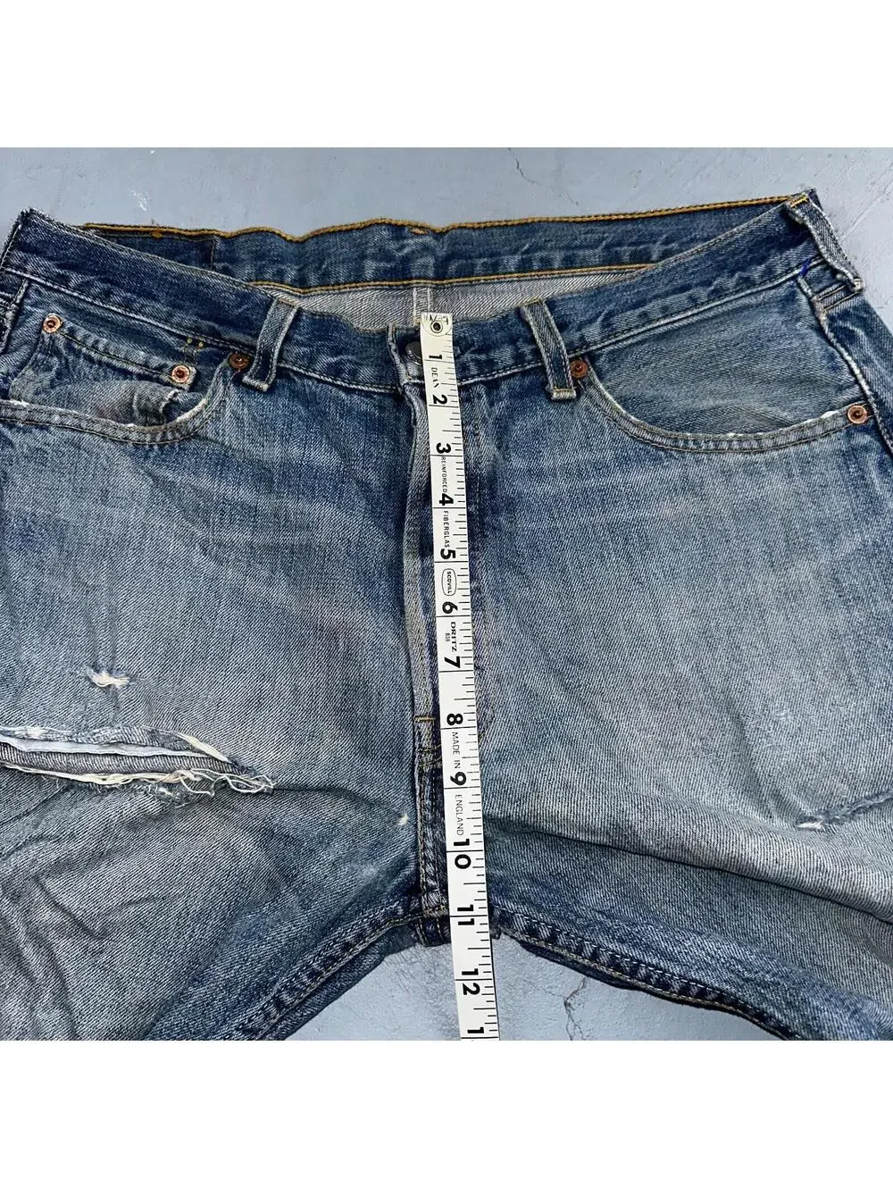 Levis 501 Vintage Y2K XX Straight Leg Jeans Blue Light Wash 34x34 Act 33x33
